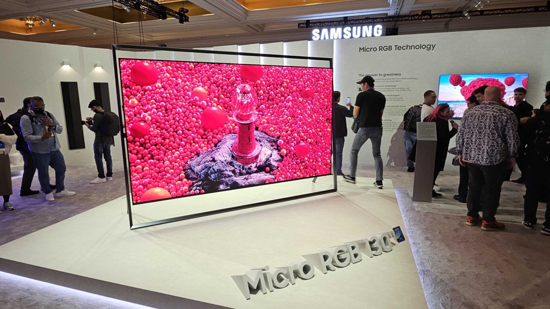 CES 2026: Samsung lanserar 130-tums Micro RGB-TV