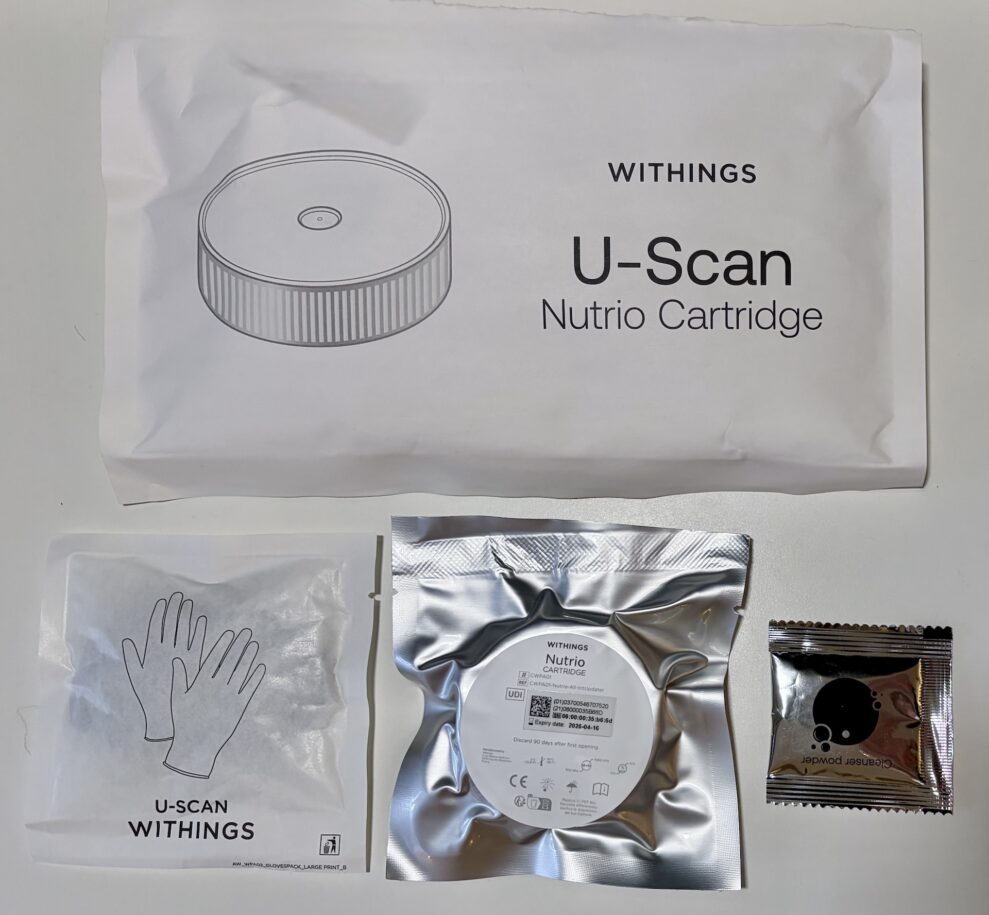 Withings U-Scan Nutrio 2 Withings U Scan cartridge web