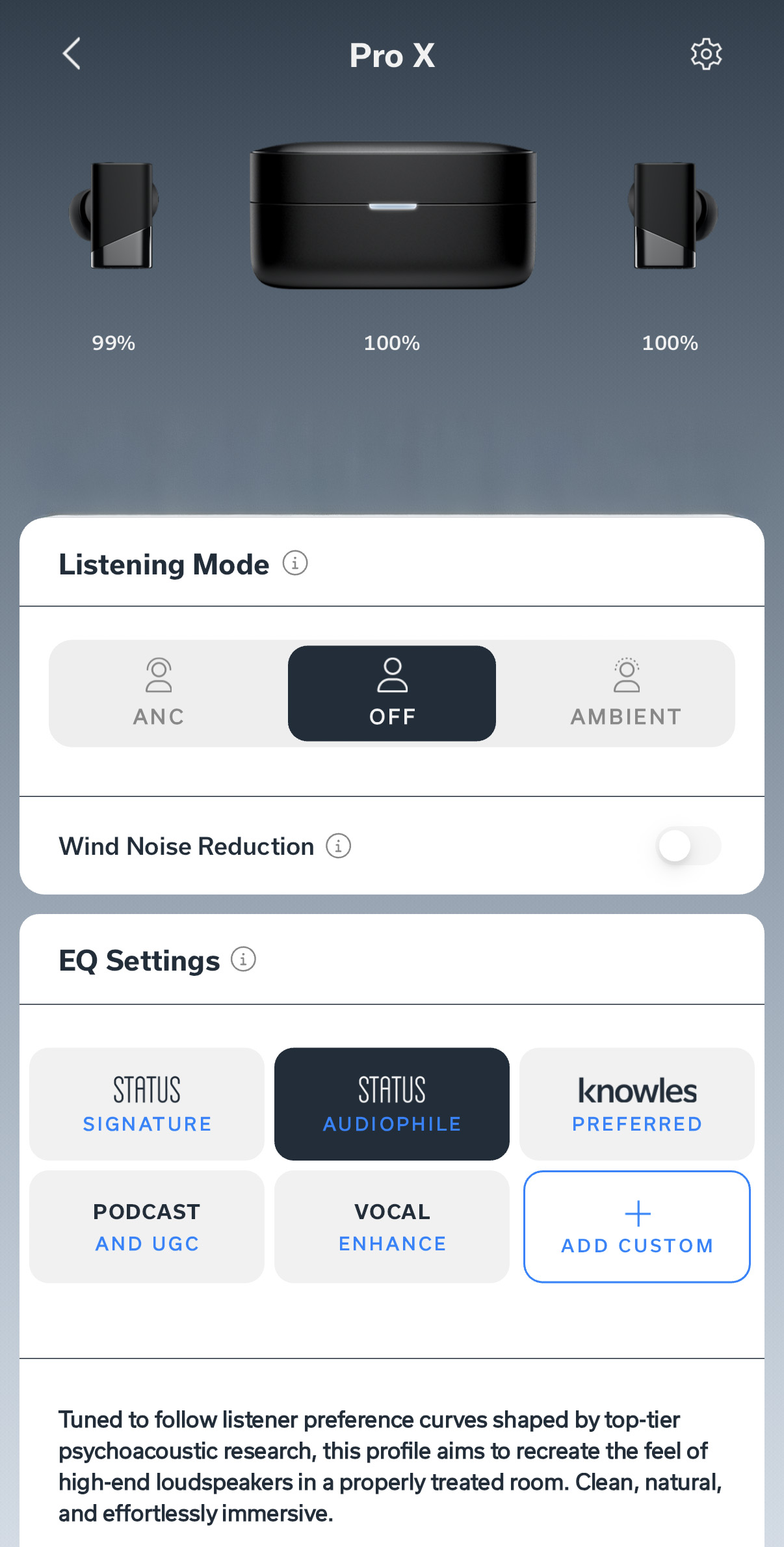 status audio app