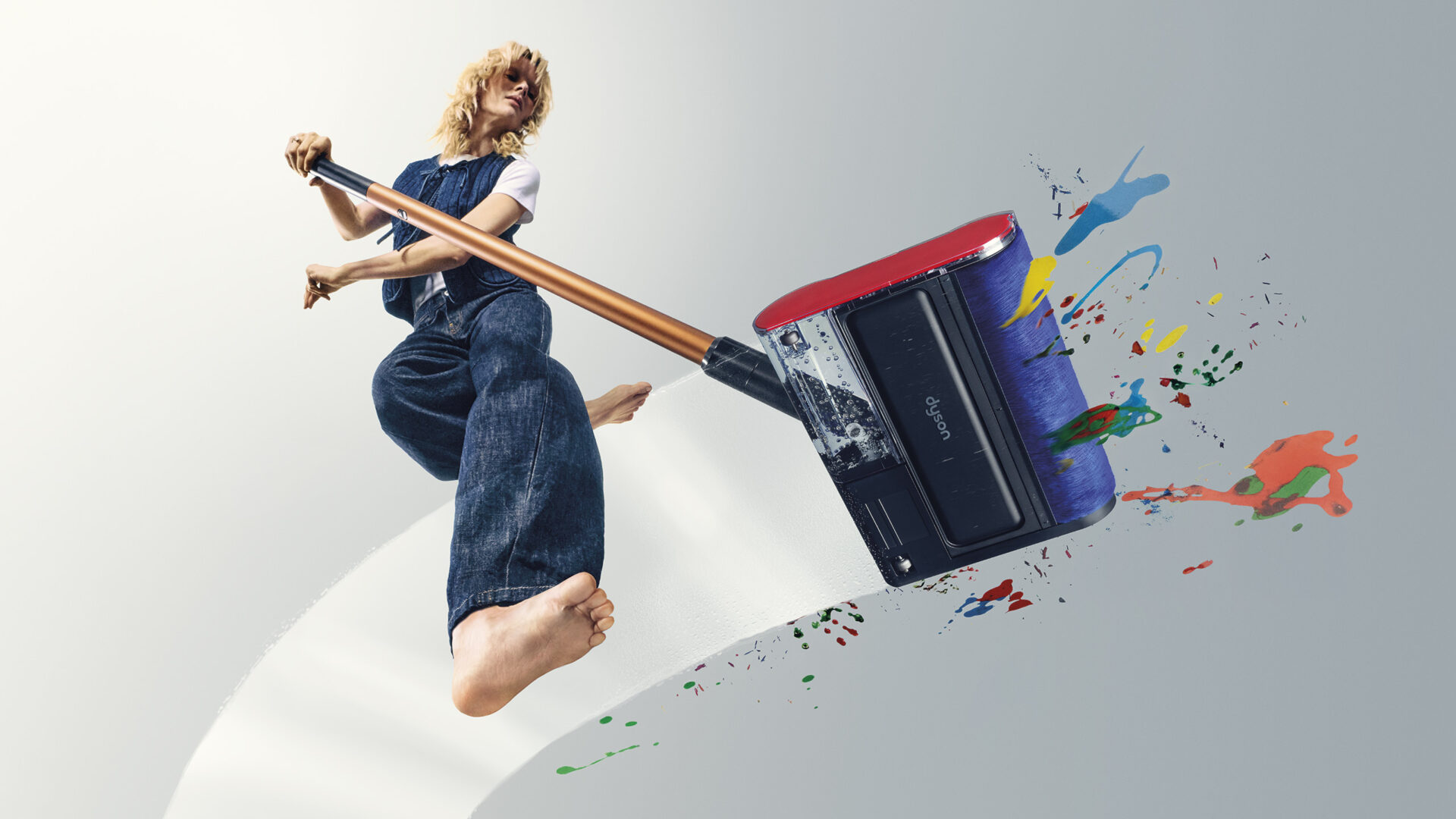 Världens smidigaste moppmaskin