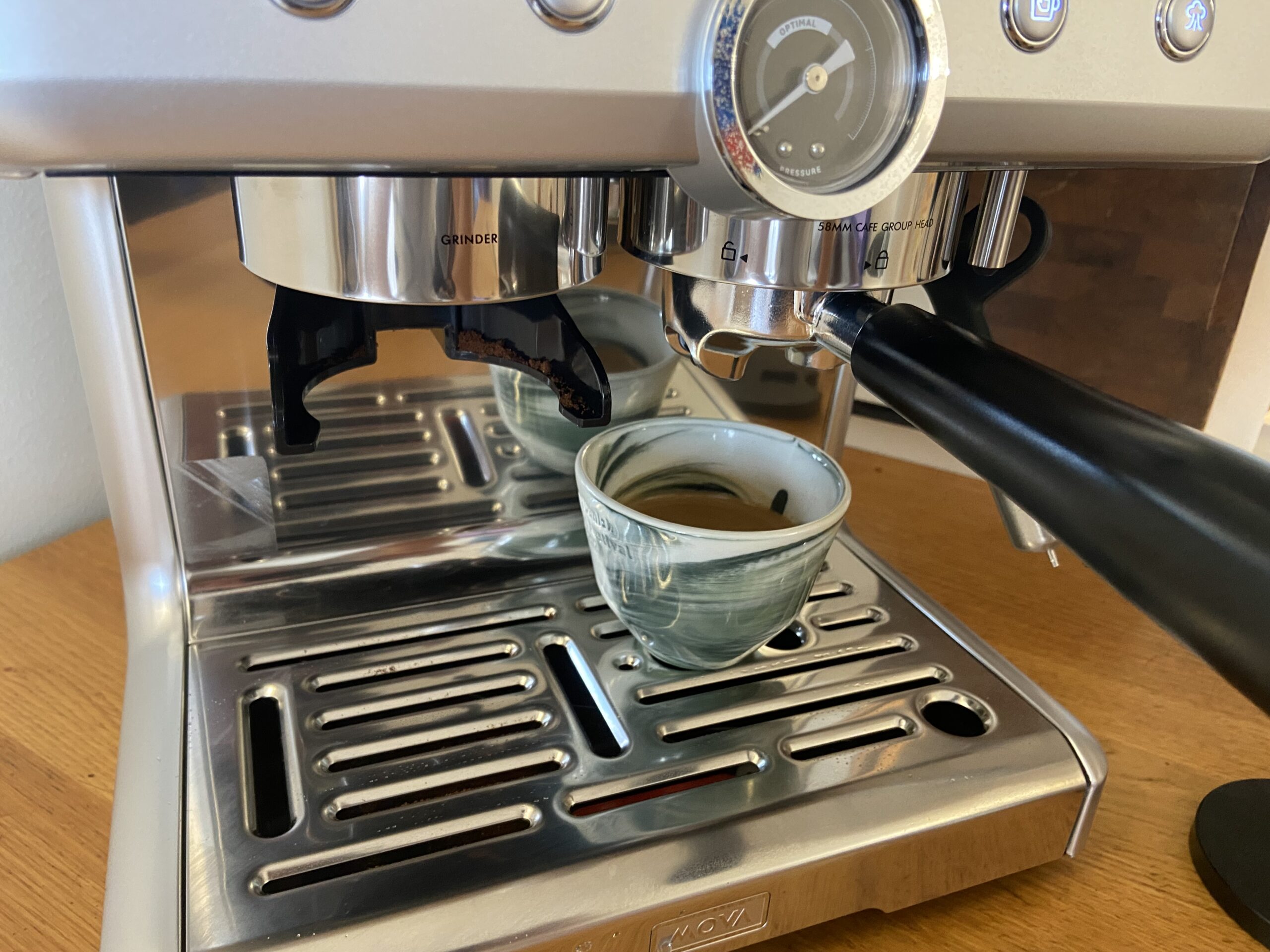 Mova espressomaskine test