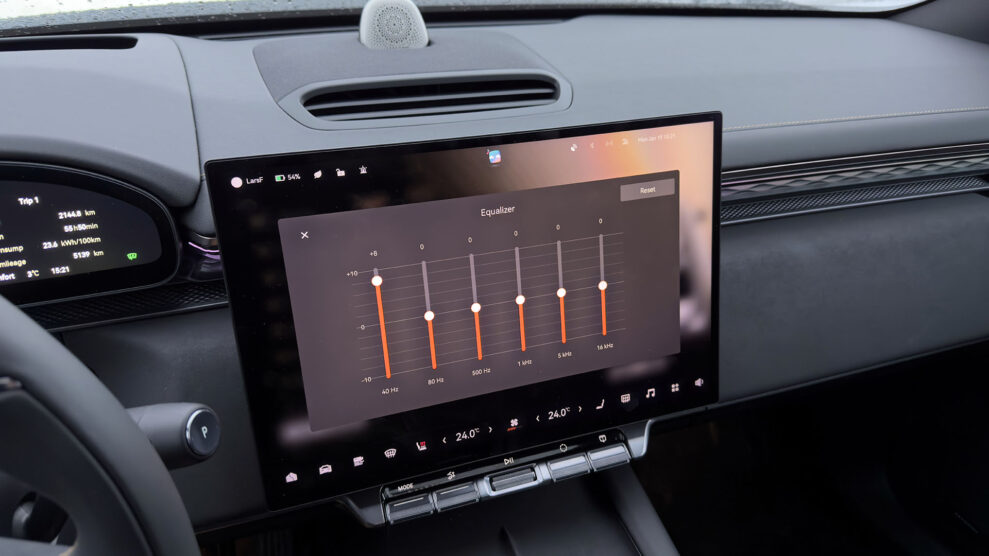 Sound by Zeekr 7x EQ