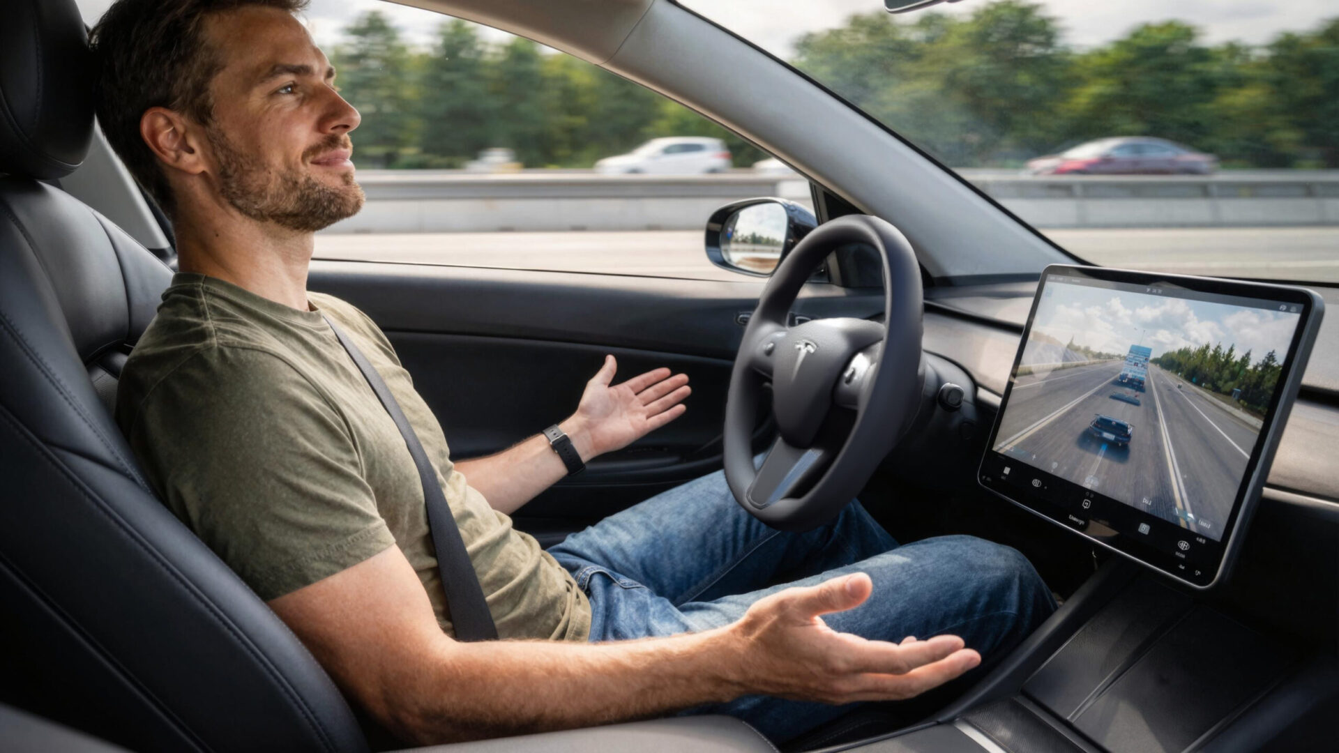 Tesla FSD: Du betalar för en framtid som fortfarande är olaglig