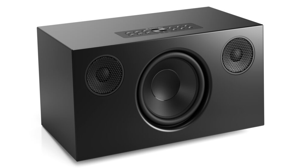 wireless-multiroom-speaker-C10MkII-W-black-angled-nofront-airplay2-google-cast-chromecast-AudioPro wireless-multiroom-speaker-C10MkII-W-black-angled-nofront-airplay2-google-cast-chromecast-AudioPro