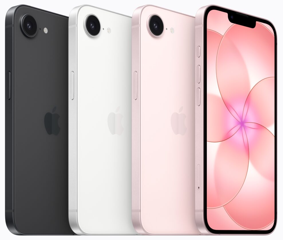 iPhone 17e får dubbel lagring till samma pris 1 Apple iPhone 17e family lineup ROW 260302