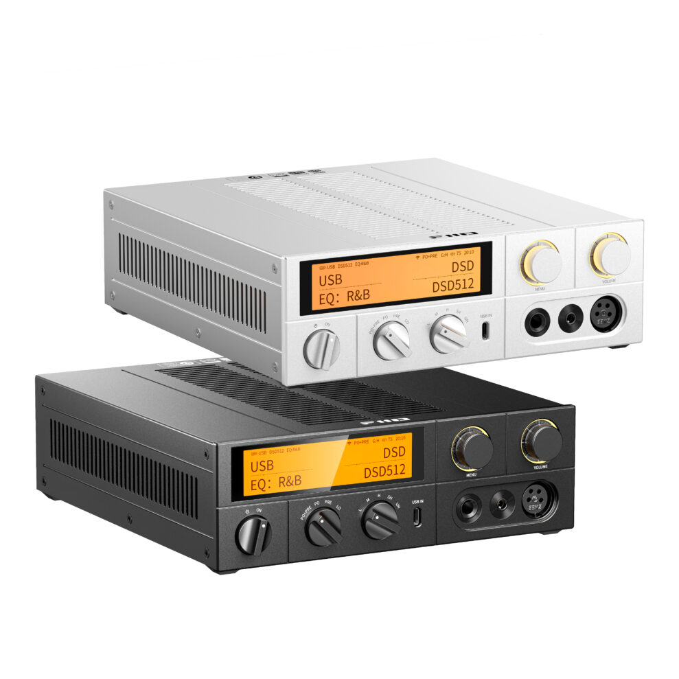 Fiio K17 silver svart