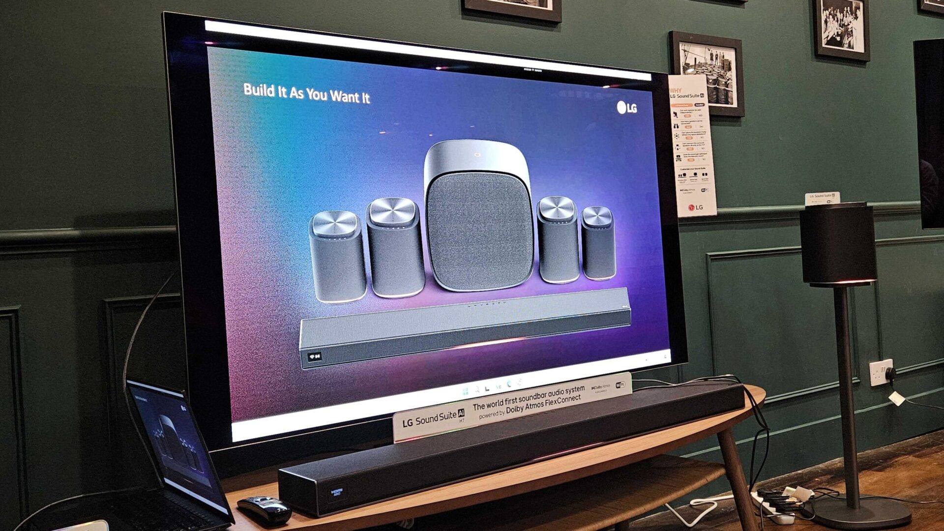 Demo: LG Sound Suite med Dolby Atmos FlexConnect