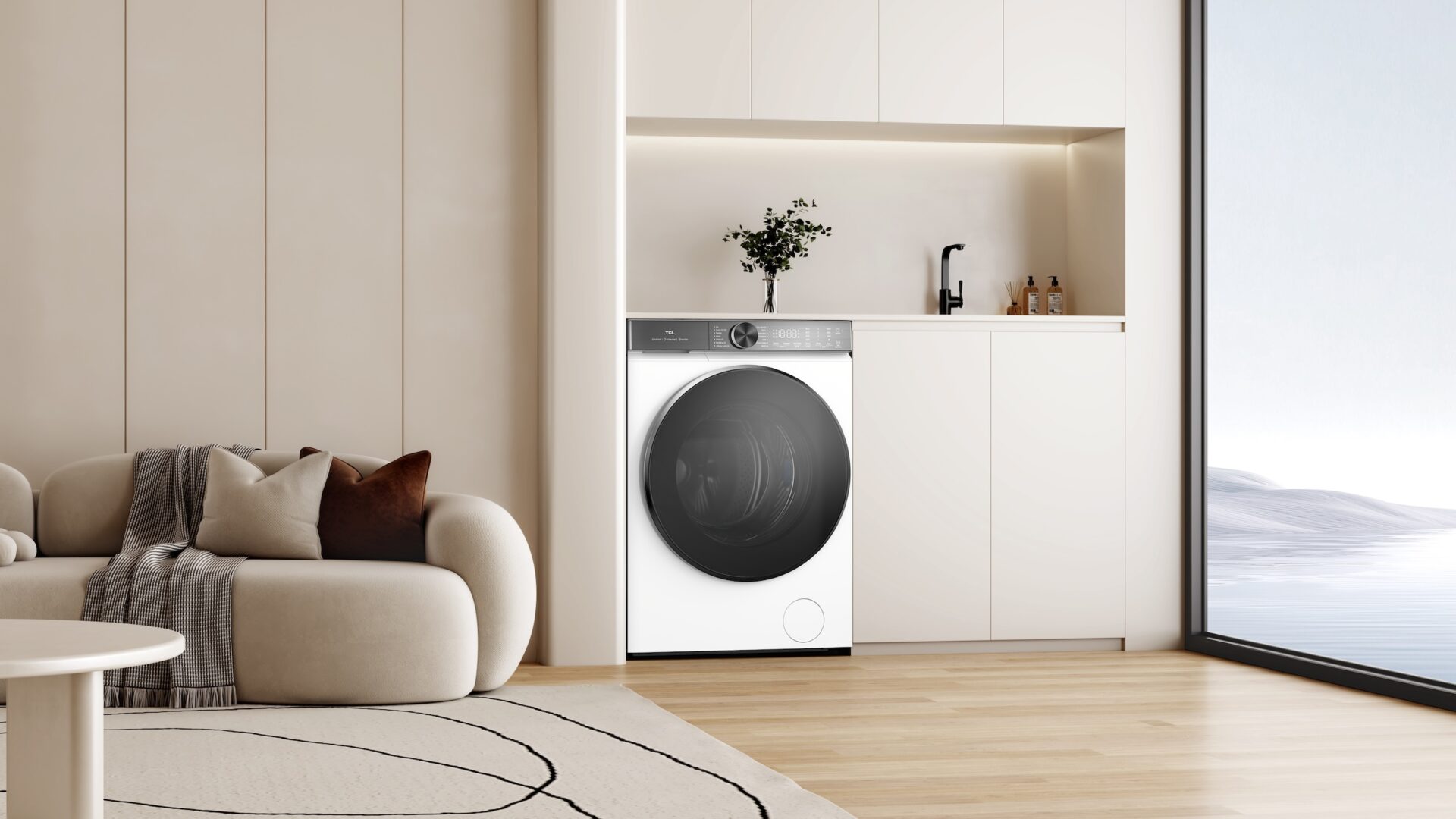 Ny tvättmaskin från TCL med AI: Maskinen bestämmer själv