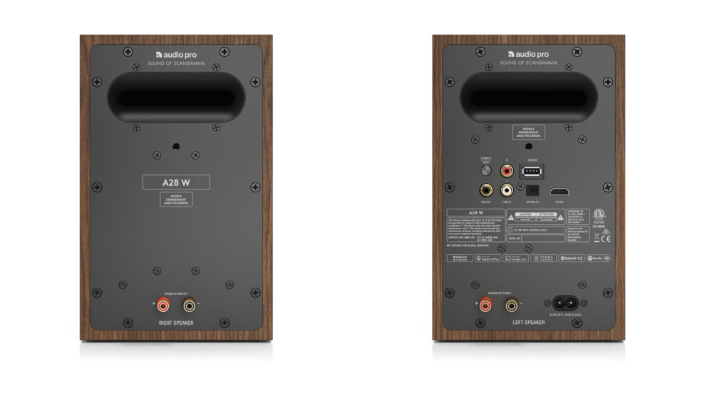 wireless-multiroom-speaker-A28-W-walnut-back-airplay2-google-cast-chromecast-AudioPro