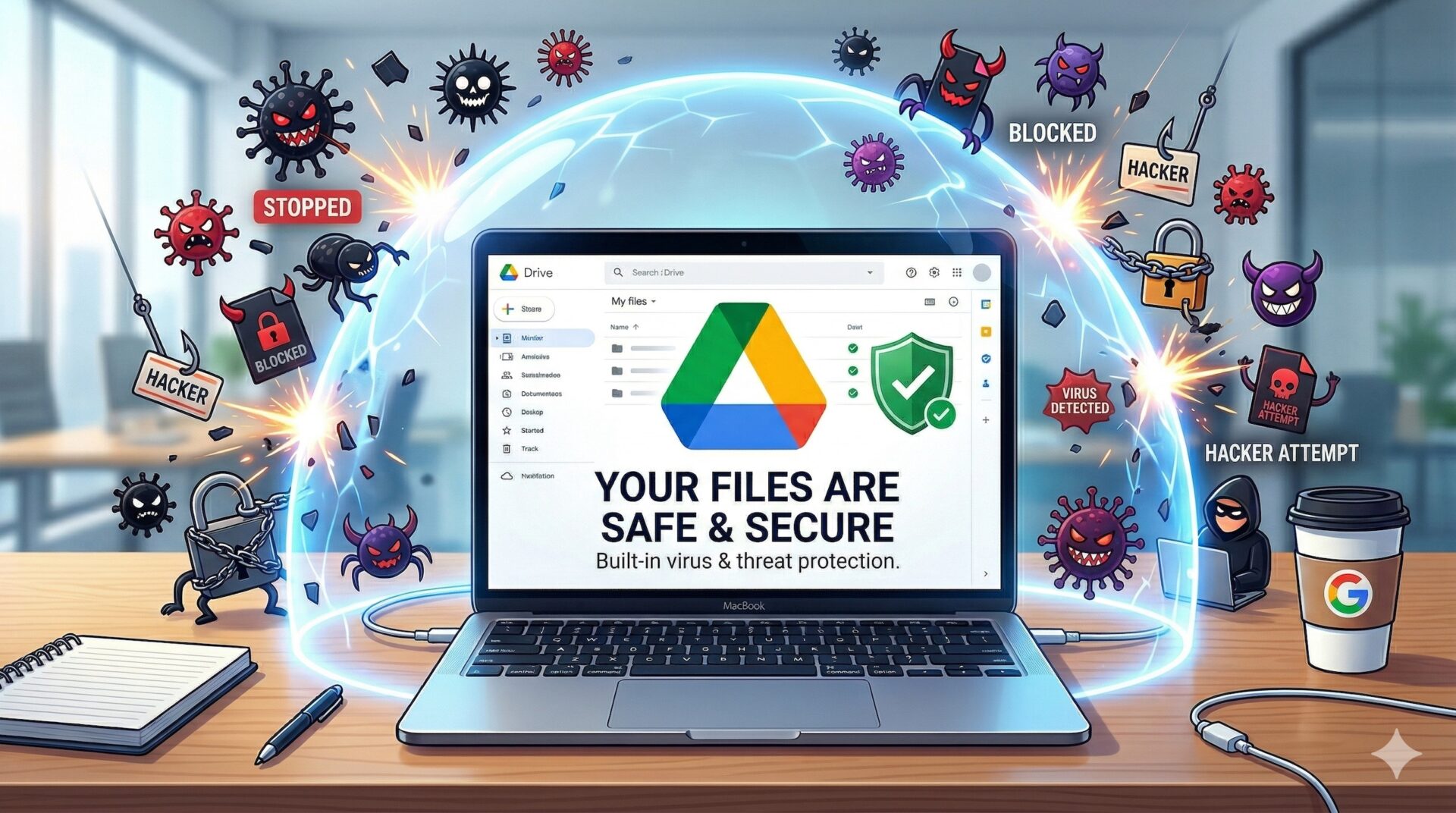 Google Drive kan rädda dig från ransomware