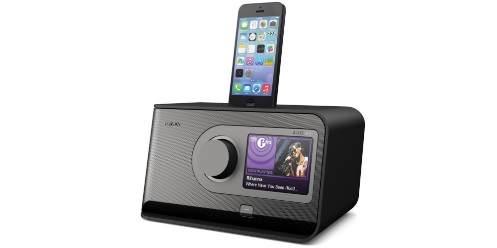 Radio med iPhone 5-docka och bättre ljud