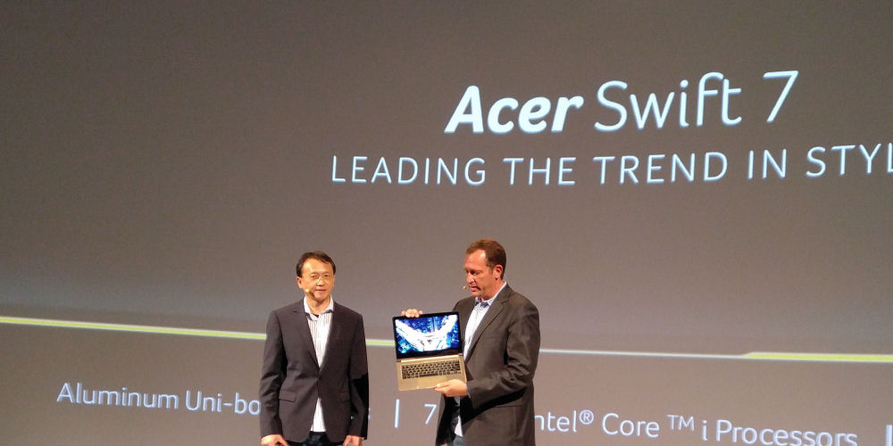Rekord-laptopar från Acer