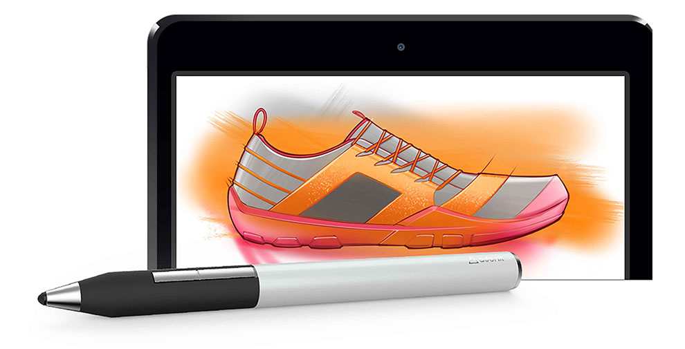 Adobe ink and slide