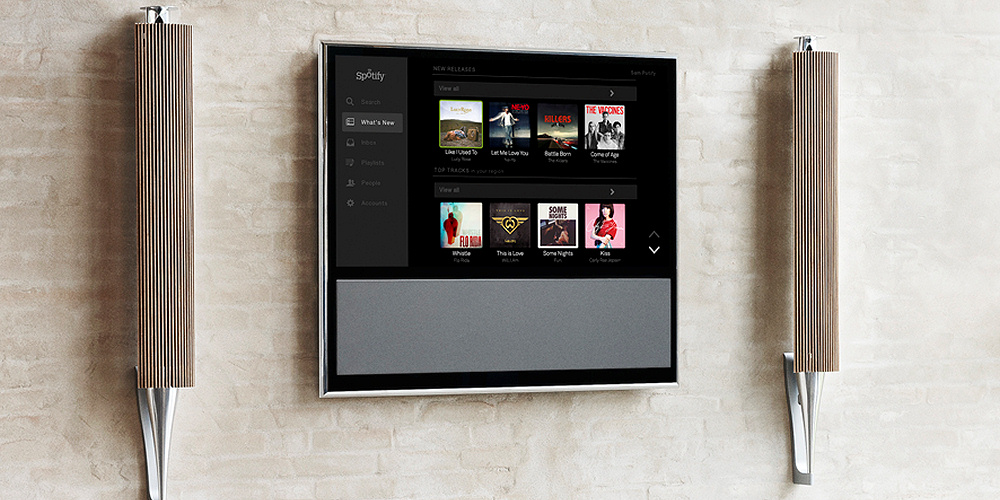 Nu funkar Spotify på B&O:s TV-apparater