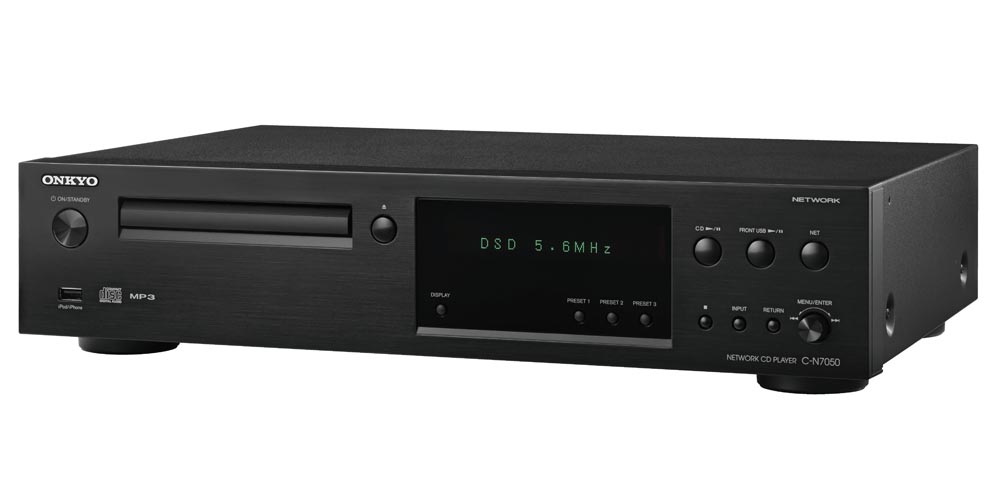 CD- och nätverksspelare i ett