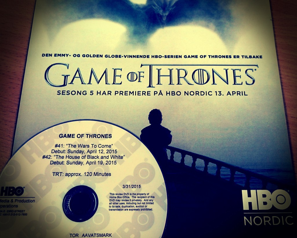 Game of Thrones-premiär på måndag!