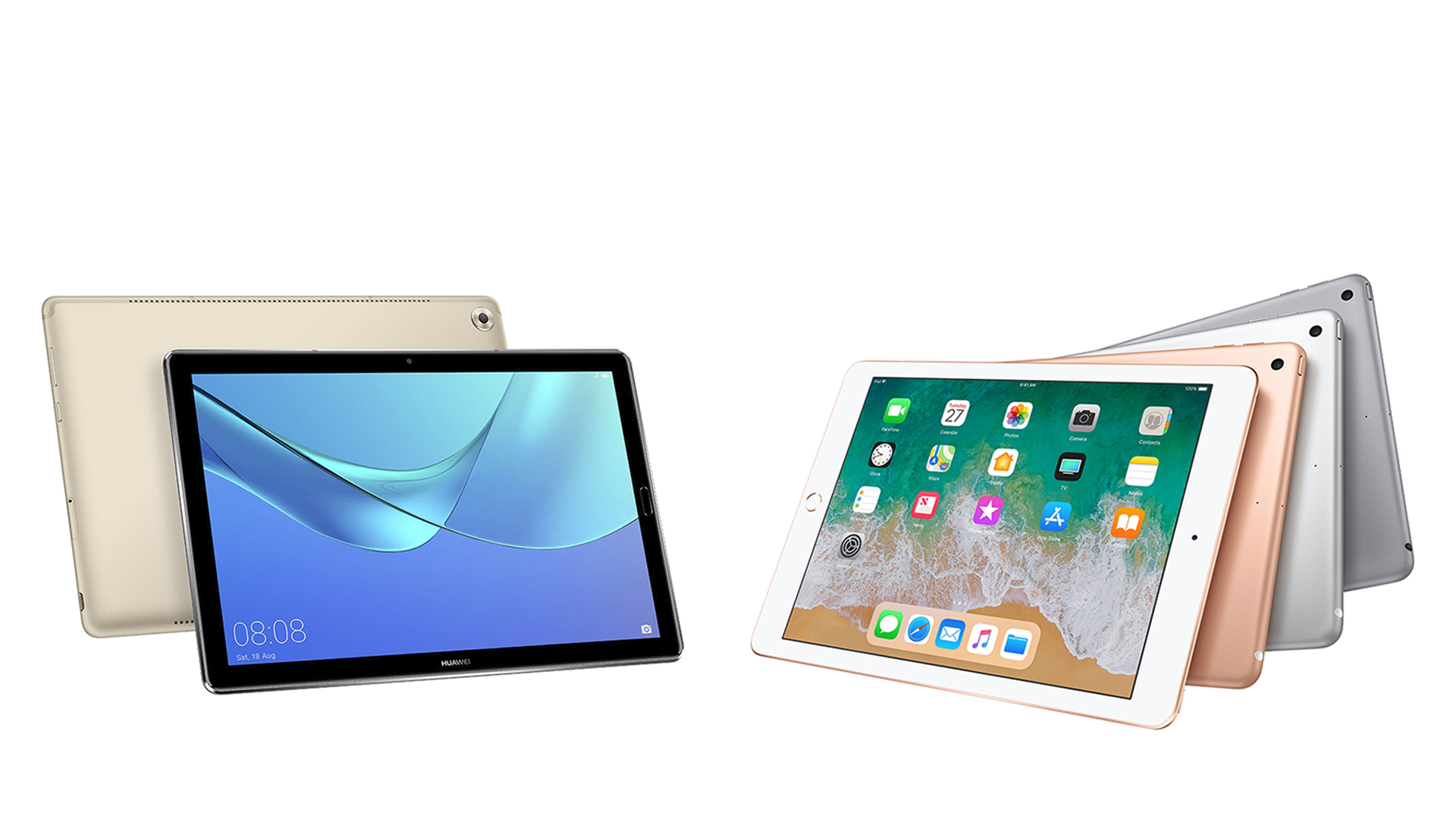 Huawei MediaPad M5 vs Apple iPad 9.7 2018