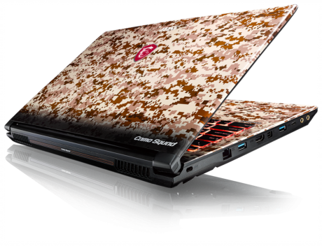 MSi GE62VR-7RF 651NE Camo Edition 2 MSI camo1 41599