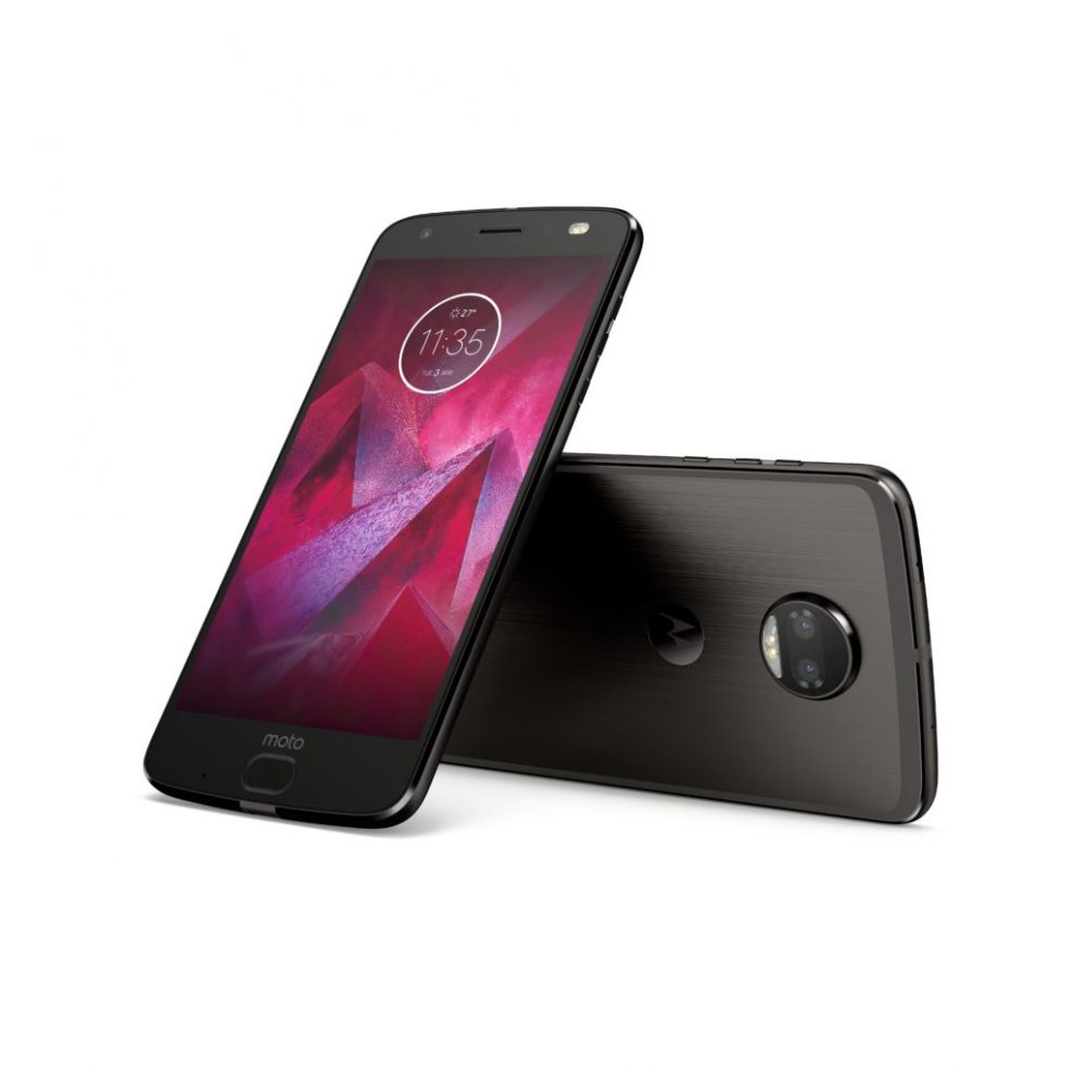 Moto Z2 Force Edition Front Back 2 Super Black 21977