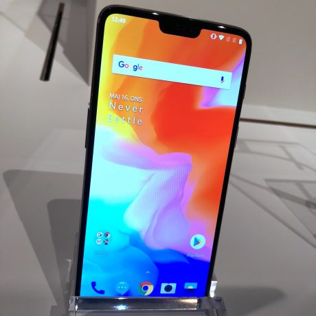 Vi har klämt på OnePlus 6 2 OnePlus 6 front