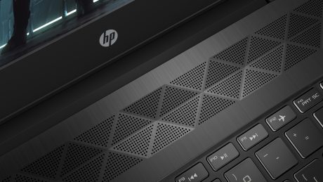 HP Pavilion Gaming Laptop 15-cx0815no 1 Pavilion Gaming GhostWhite Heroic Speakers Closeup 41585