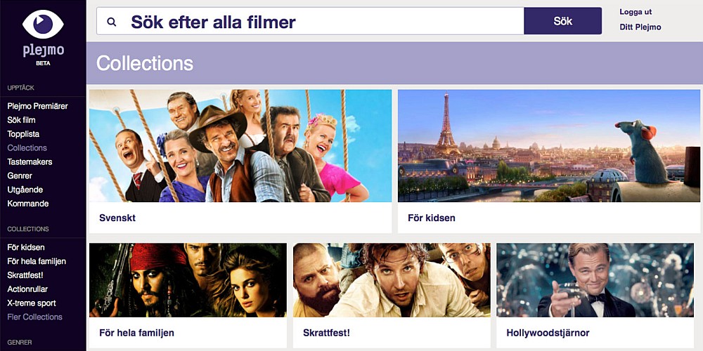 Plejmo utmanar streamingtjänsterna