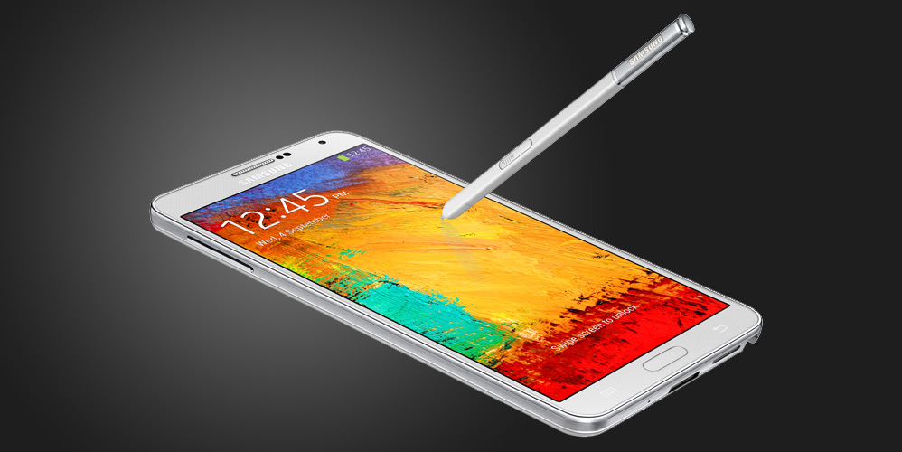 Samsung Galaxy Note oppslag