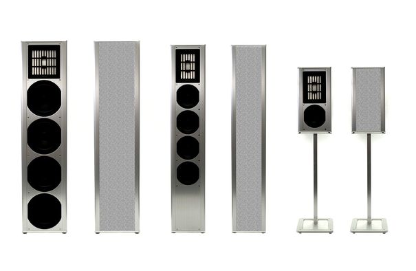 Piega-högtalare med unika element