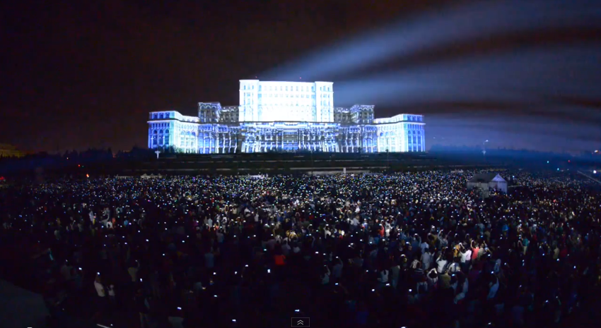 Projektor-rekord i Bukarest