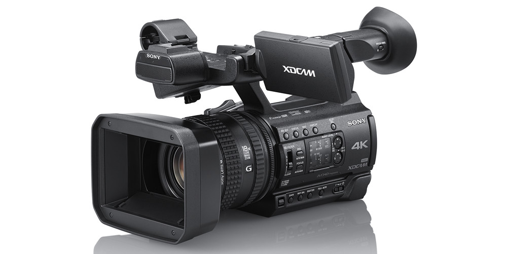 Kompakt 4K-videokamera för proffs