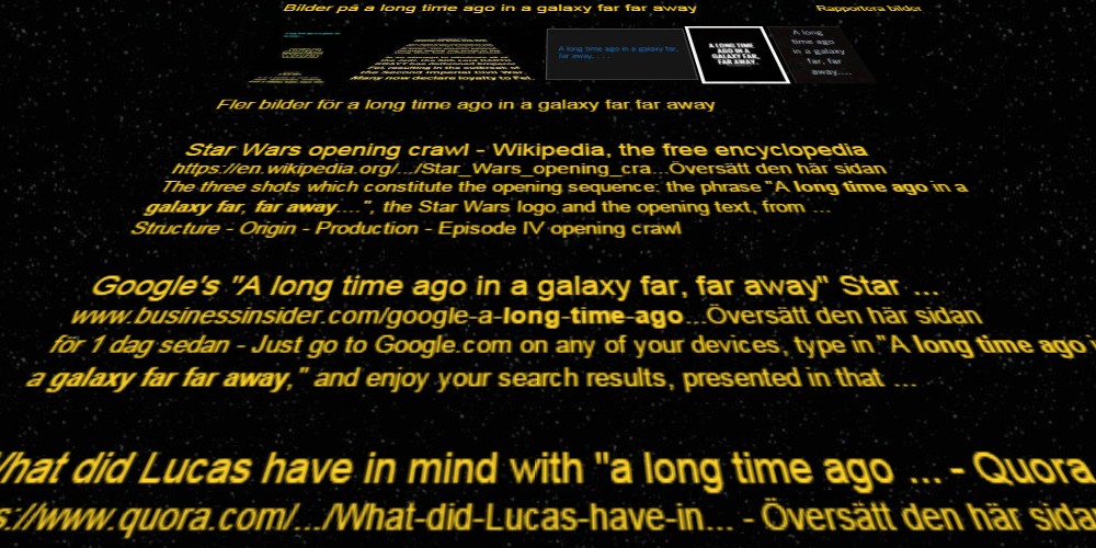 Google har fått Star Wars feber