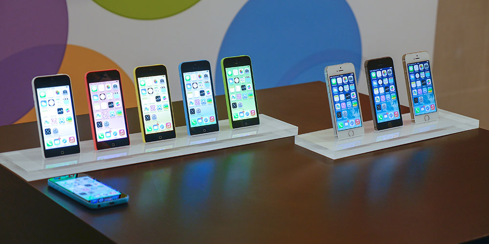 Vi har klämt på iPhone 5C och 5S