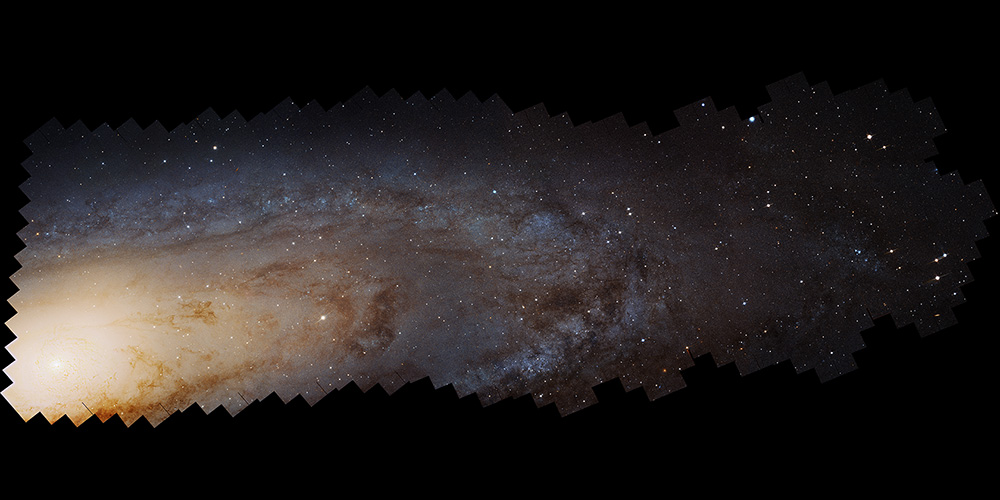 Hubbles största bild någonsin