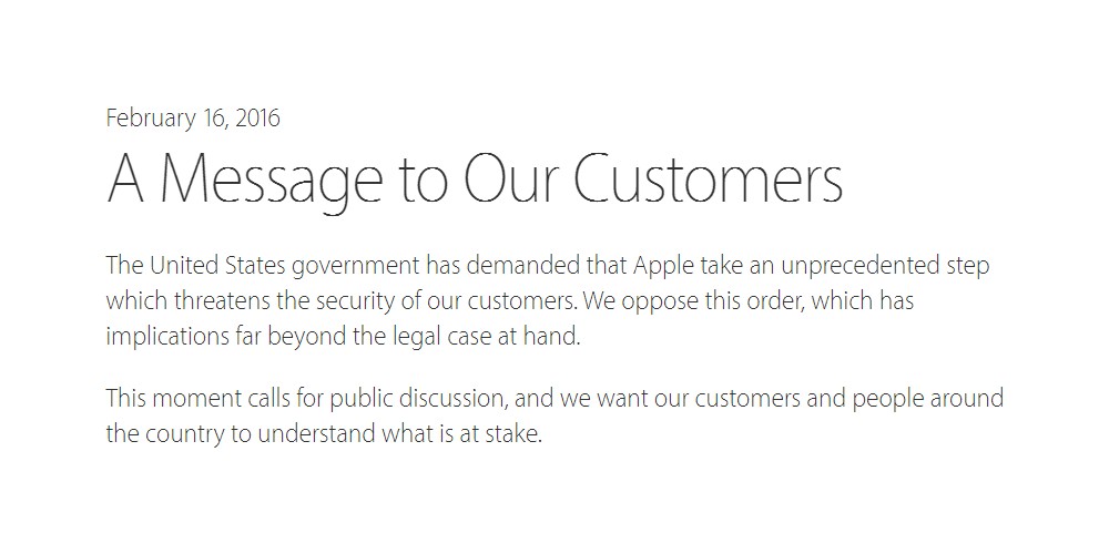 Apple vägrar lyda FBI