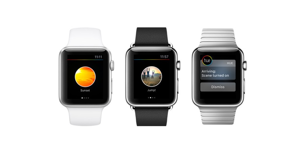 Apple Watch styr belysningen