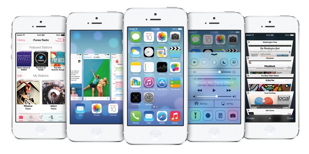 Ikväll släpper Apple iOS 7