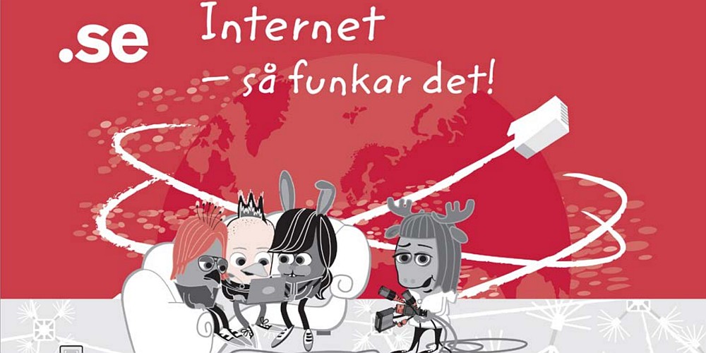 Guide lär barnen om internet