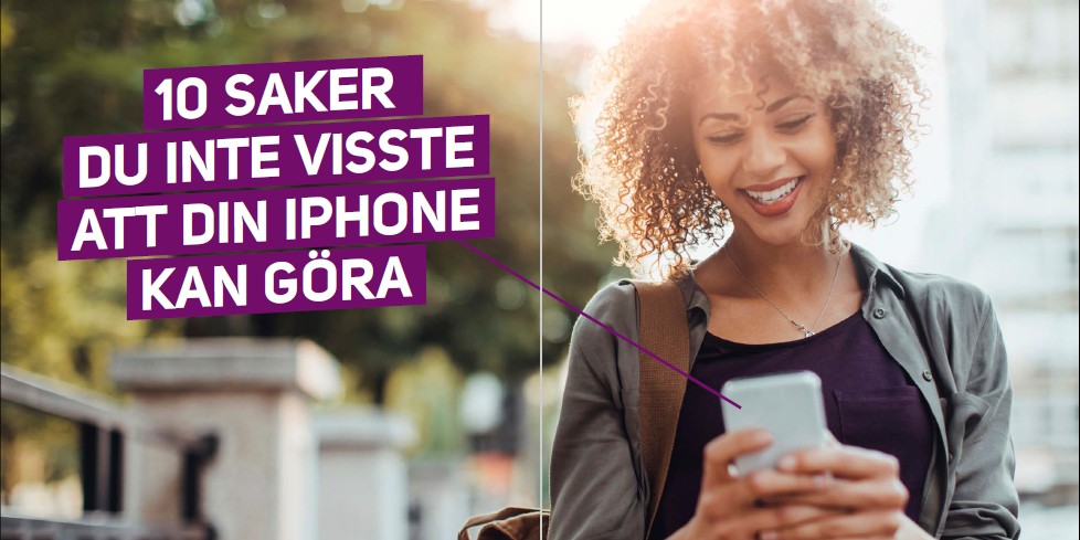 10 saker du inte visste att din iPhone kan göra