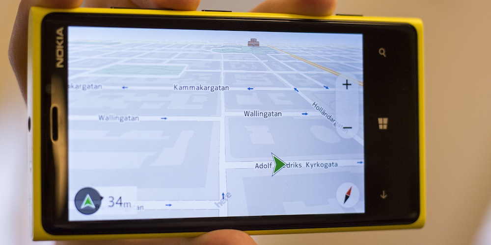 Mobilen ersätter GPS:en