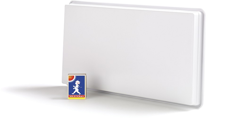 Balkongvänlig platt parabol