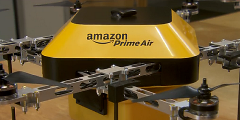 Amazon-drönare får flygförbud