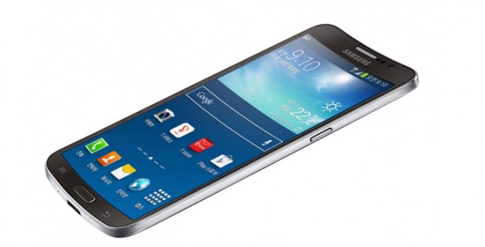 Samsung visar böjd mobil