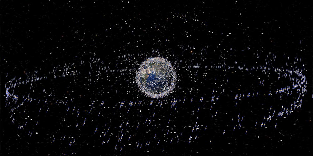 Så många satelliter kretsar runt jorden