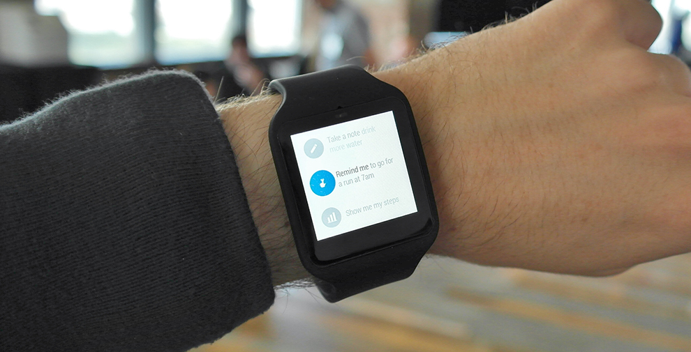 sony smartwatch 3 sw3 watch wearable ifa hands on