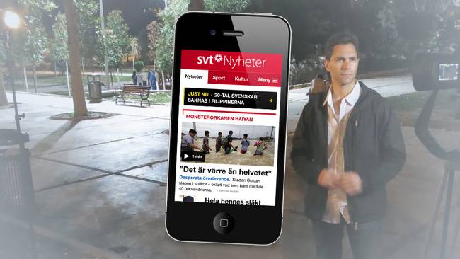 SVT släpper nyhetsapp