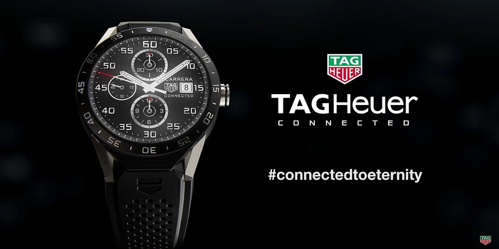 Lyxig smartklocka från Tag Heuer