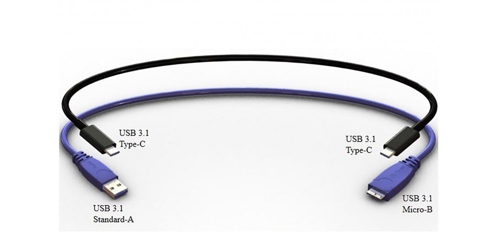 Liten vändbar USB-kontakt på gång